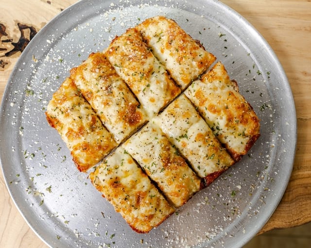 Italian Deep Dish Cheese Bread.
