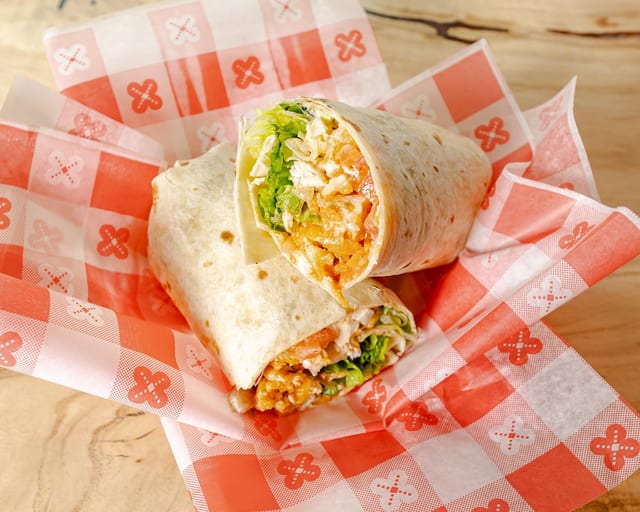 Buffalo Chicken Wrap.